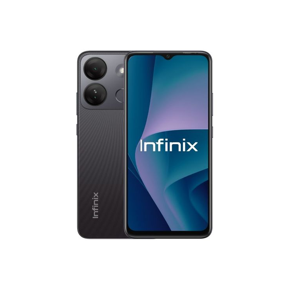 Infinix Smart 7HD (2+2GB RAM/64GB ROM) 4G Dual SIM, 5000mAh – Black