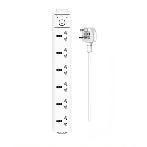 iTel ISU-1621W 6 Sockets 3m Cord Power Strip Extension Box