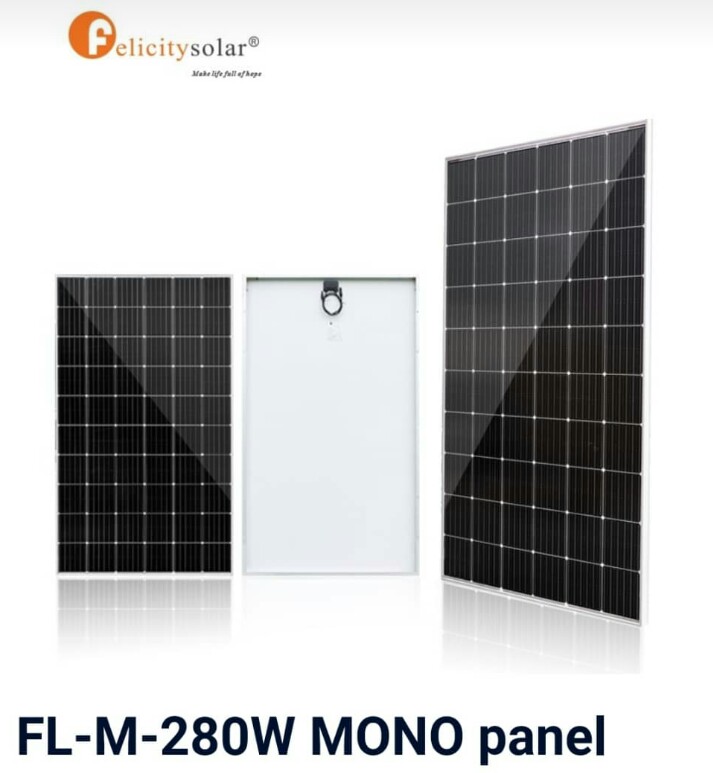 Monocrystalline Solar Panel 280W