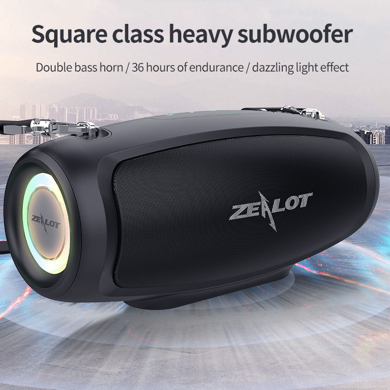 Zealot S37L 3d Heavy Bass Sound Bluetooth Speaker