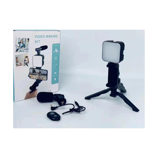 AY-49 Video Making Kit Vlogging Tripod